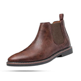 Bota Chelsea Masculina em Couro Montvani MV284