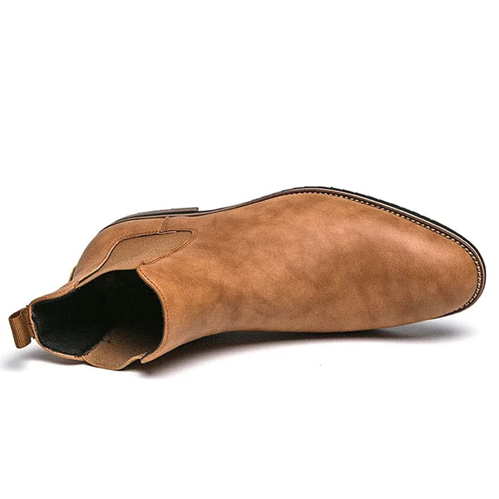 Bota Chelsea Masculina em Couro Montvani MV289