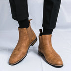 Bota Chelsea Masculina em Couro Montvani MV289