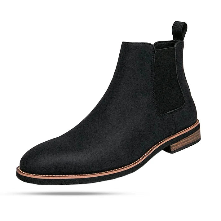 Bota Chelsea Masculina em Couro Montvani MV289