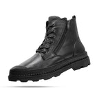 Bota Coturno em Couro Masculino Montvani MV295