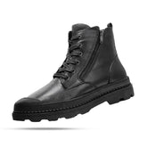 Bota Coturno em Couro Masculino Montvani MV295