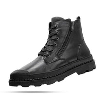Bota Coturno em Couro Masculino Montvani MV295