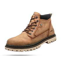 Bota Masculina Casual em Couro Montvani MV288