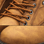 Bota Masculina Casual em Couro Montvani MV288