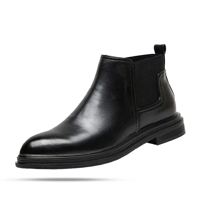 Bota Masculina Chelsea em Couro Montvani MV273