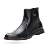Bota Masculina de Couro com Interior Forrado Montvani MV293