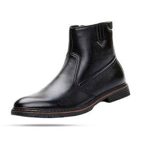 Bota Masculina de Couro com Interior Forrado Montvani MV293
