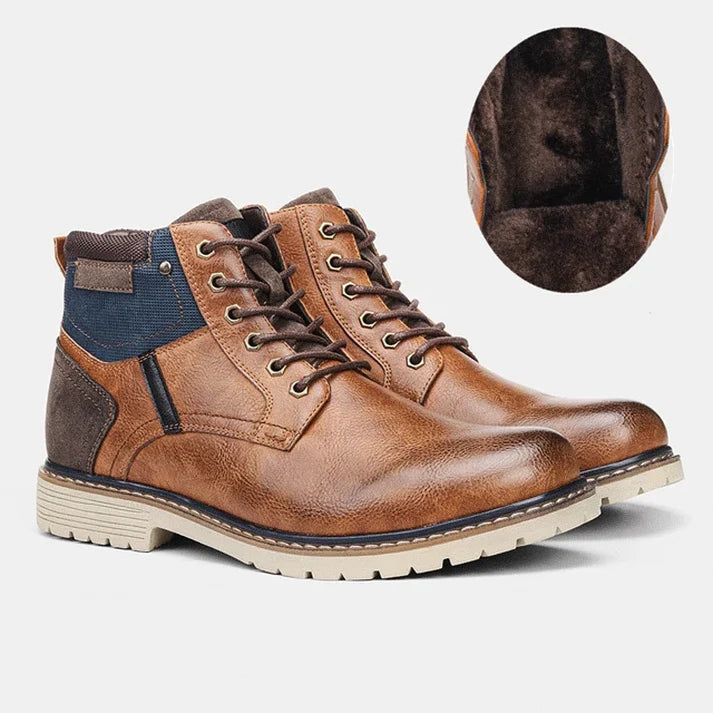 Bota Masculina de Couro Montvani MV296