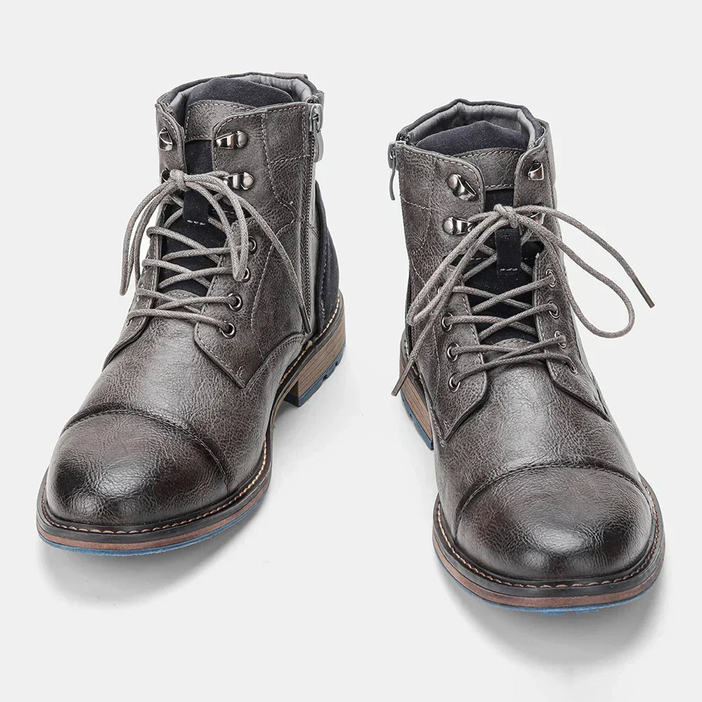 Bota Masculina em Couro Montvani MV156