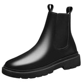 Bota Masculina Chelsea em Couro Montvani MV043