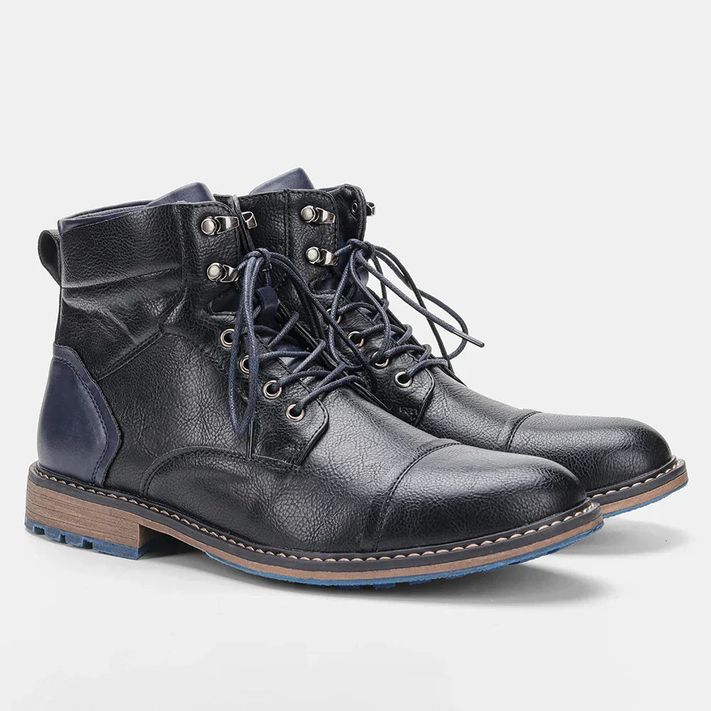 Bota Masculina em Couro Montvani MV156