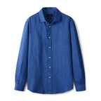 Camisa de Linho Lisa Masculina Vonluthen VL347