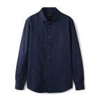 Camisa de Linho Lisa Masculina Vonluthen VL347