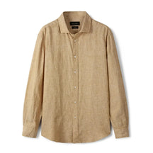 Camisa de Linho Lisa Masculina Vonluthen VL347