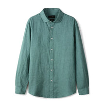 Camisa de Linho Lisa Masculina Vonluthen VL347