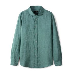 Camisa de Linho Lisa Masculina Vonluthen VL347