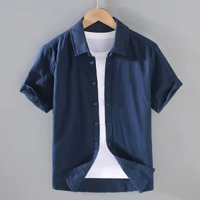 Camisa de Linho Masculina Vonluthen VL004