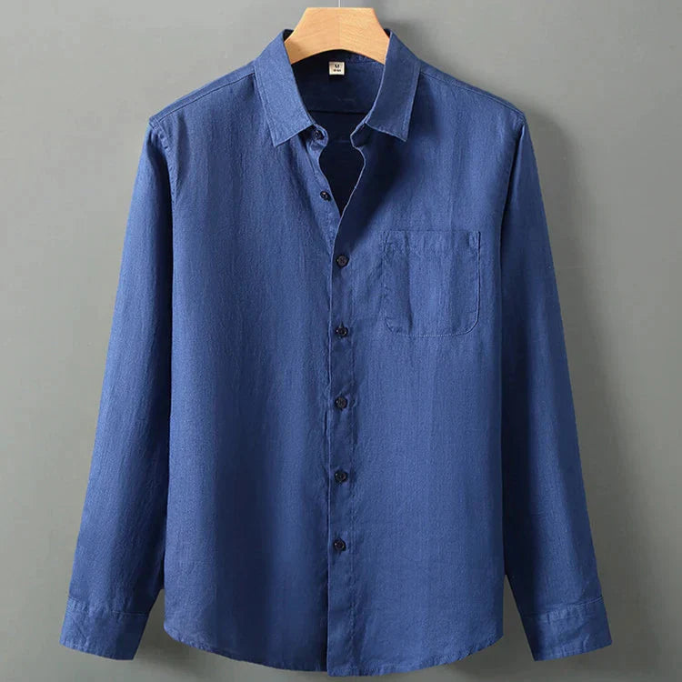 Camisa de Linho Masculina Vonluthen VL001