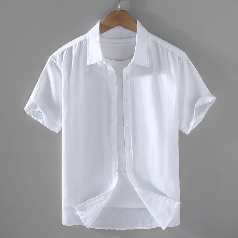 Camisa de Linho Masculina Vonluthen VL004