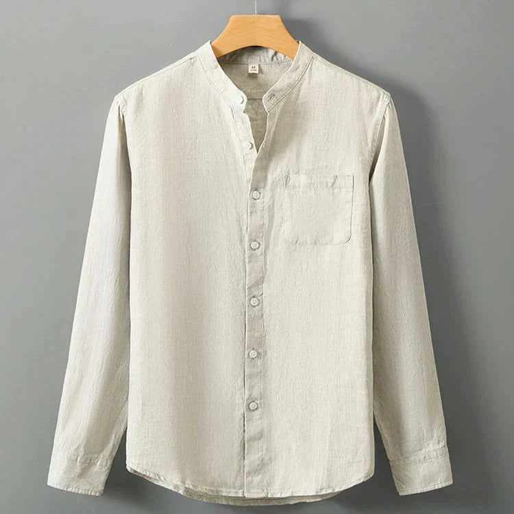 Camisa de Linho Masculina Vonluthen VL001