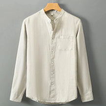 Camisa de Linho Masculina Vonluthen VL001