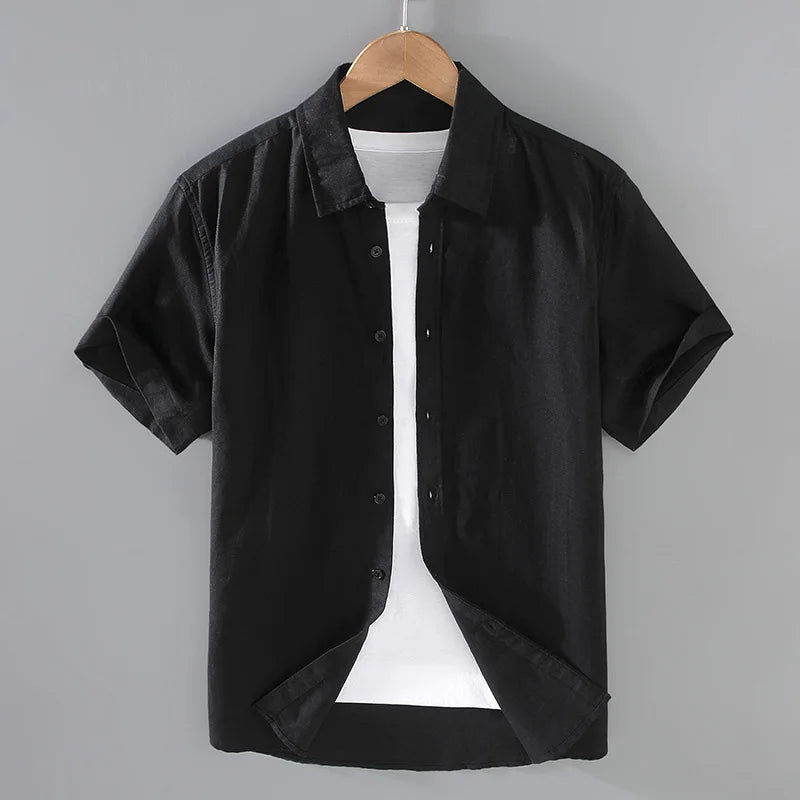 Camisa de Linho Masculina Vonluthen VL004