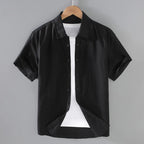 Camisa de Linho Masculina Vonluthen VL004