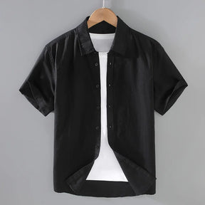 Camisa de Linho Masculina Vonluthen VL004