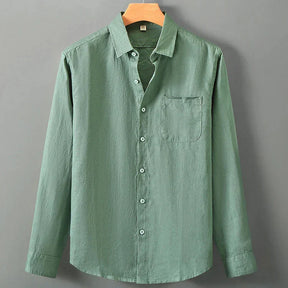 Camisa de Linho Masculina Vonluthen VL001