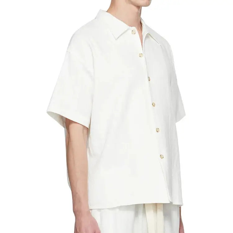 Camisa Linho Oversized Masculina Vonluthen VL345