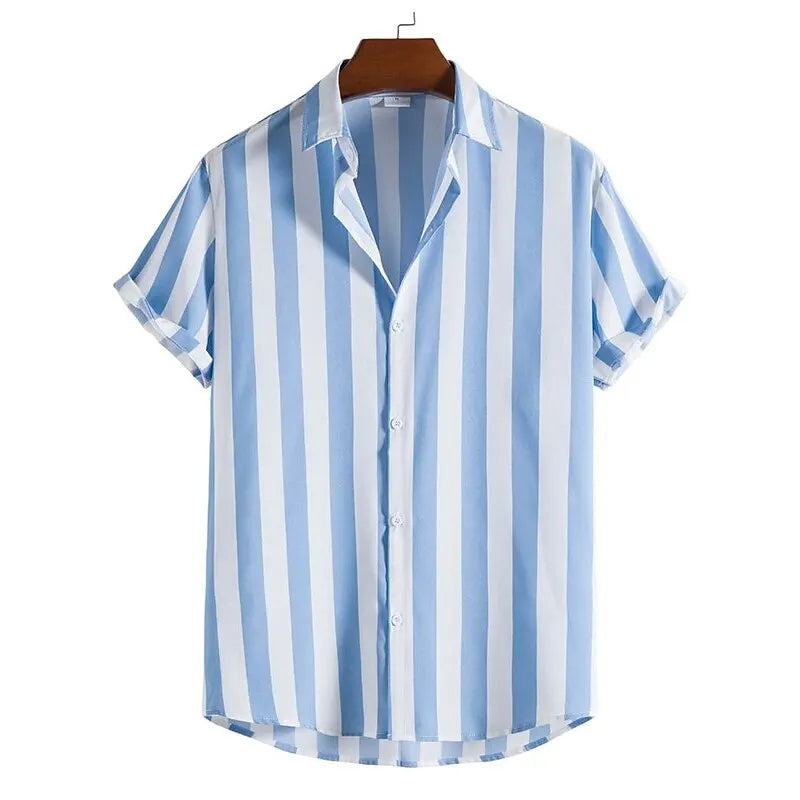 Camisa Listrada Masculina Vonluthen VL392