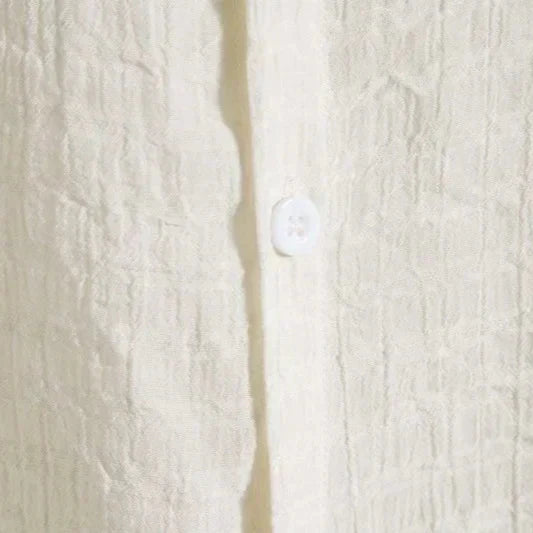 Camisa Manga Curta em Linho Vonluthen VL324