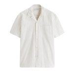 Camisa Masculina em Linho Listrada Vonluthen VL359