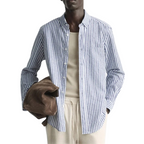 Camisa Masculina em Linho Listrada Vonluthen VL358