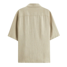 Camisa Masculina em Linho Relaxed Fit Vonluthen VL360