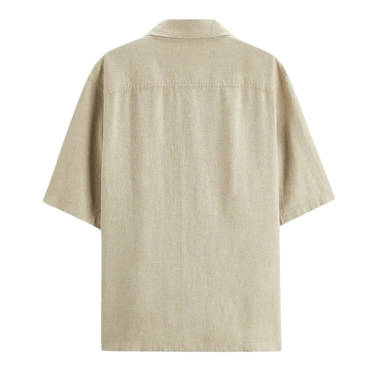 Camisa Masculina em Linho Relaxed Fit Vonluthen VL360