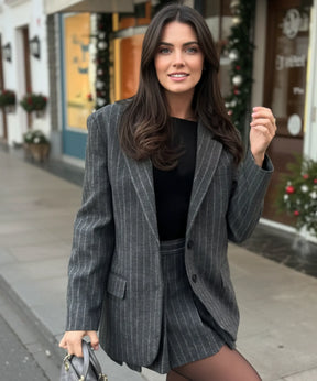 Conjunto Alfaiataria Risca de Giz Feminino Social | Alexis