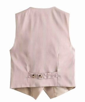 Conjunto Alfaiataria Feminino Colete Calça Elegante | Lolin