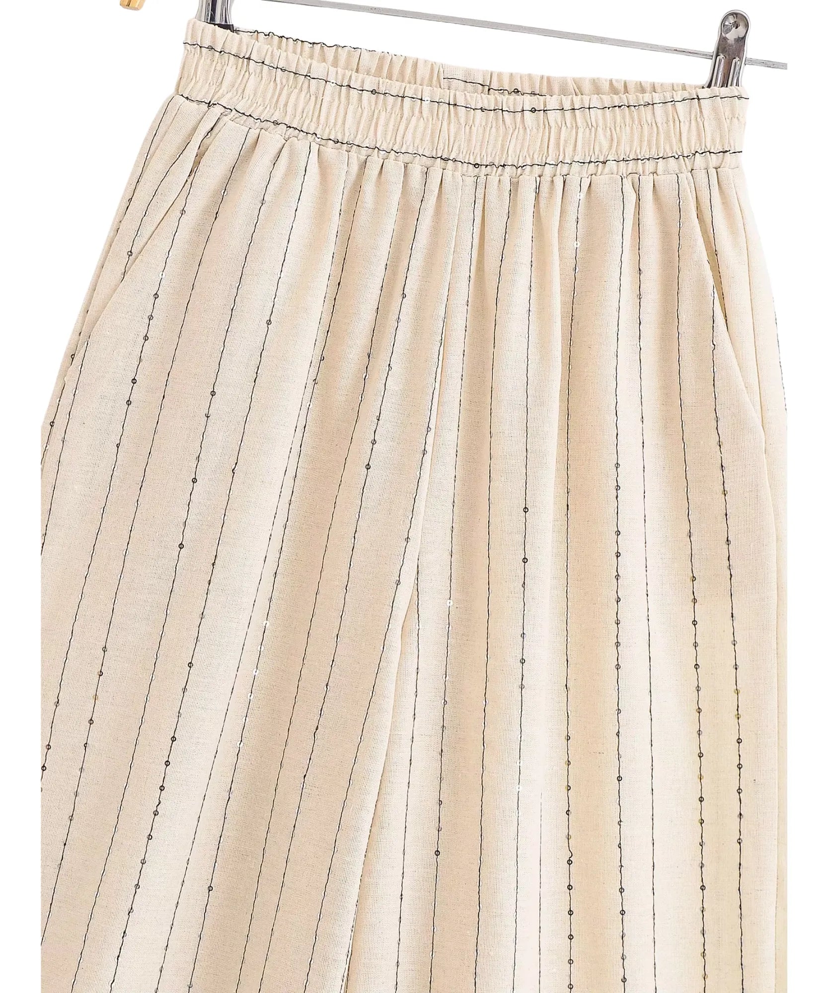 Conjunto Alfaiataria Feminino Linho Elegante com Blazer e Calça | Fontana