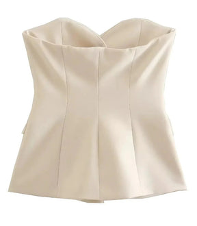 Conjunto Alfaiataria Tomara que Caia Feminino Elegante | Gigi