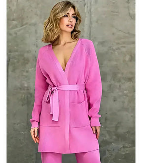 Conjunto Feminino Tricot Elegante para Trabalho e Eventos | Ayasha