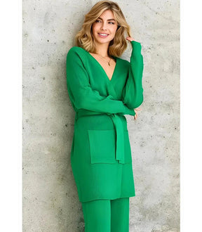 Conjunto Feminino Tricot Elegante para Trabalho e Eventos | Ayasha