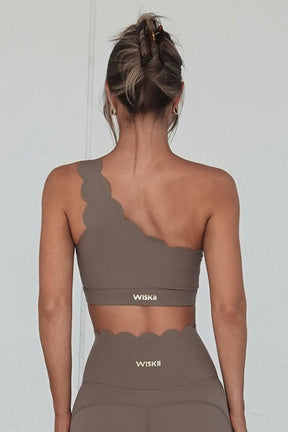 Top Esportivo de Um Ombro Só Nuvem  - CLOUD GYM