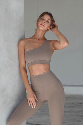 Top Esportivo de Um Ombro Só Nuvem  - CLOUD GYM