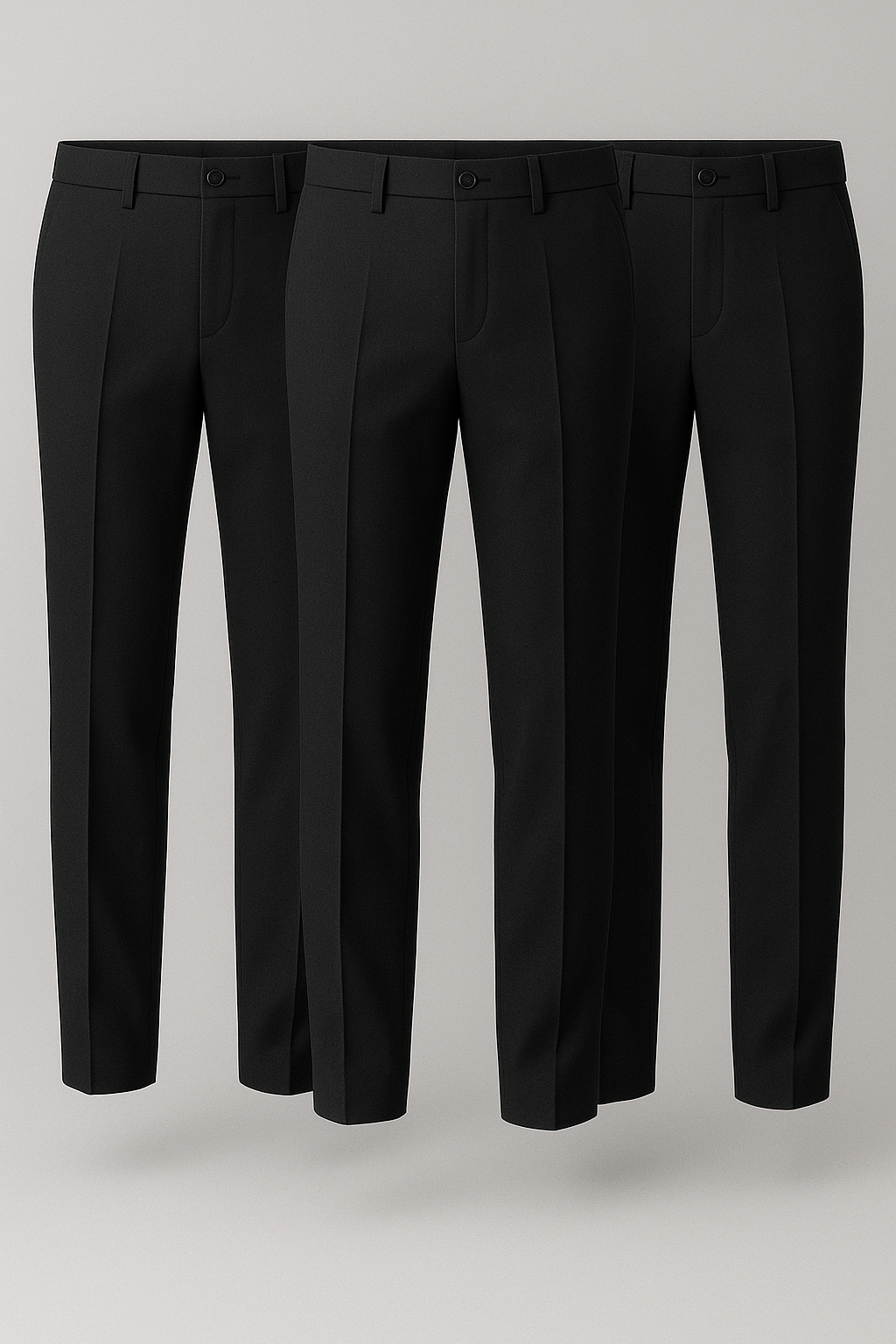 (ESQUENTA BLACK FRIDAY) Kit 3 Calças De Alfaiataria Masculina