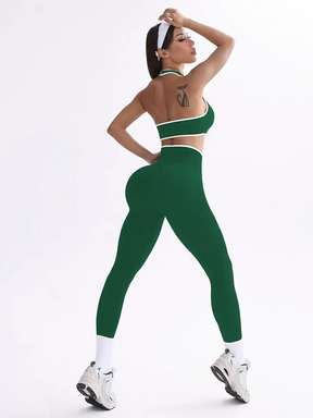 Conjunto Esportivo Calça Legging e Top Modern Poliana