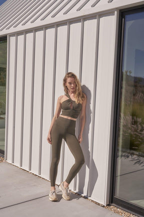 Calça Legging Cintura Alta Sem Costura Modern Basic - CLOUD GYM