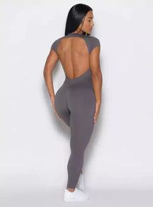 Macacão Longo Decote Nas Costas Modern Femme - FITNESS