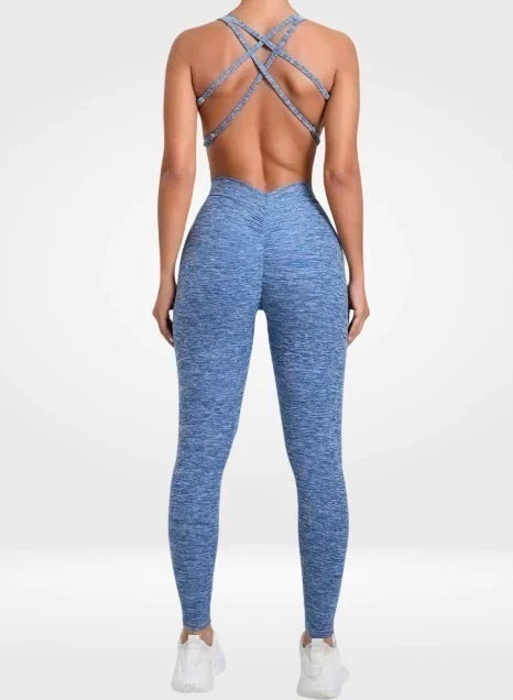 Macacão Longo Esportivo Com Bojo e Levanta Bumbum Modern Slim Fit - FITNESS